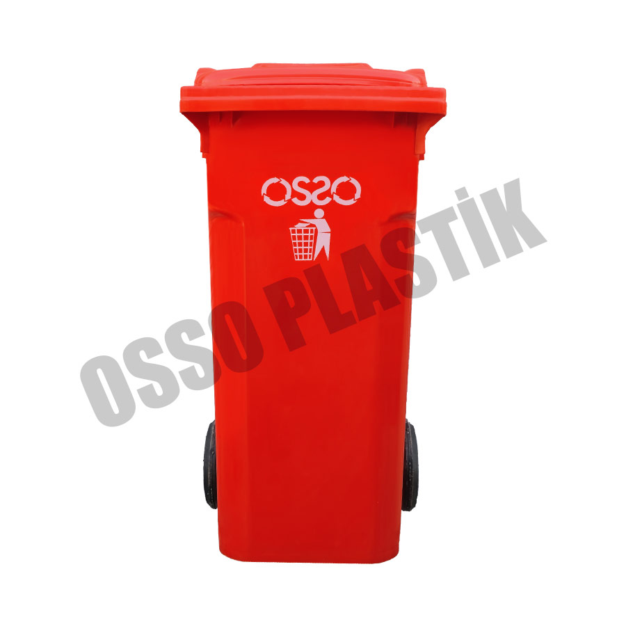 OSSO 120 Litre 2 Tekerli Çöp Konteyneri