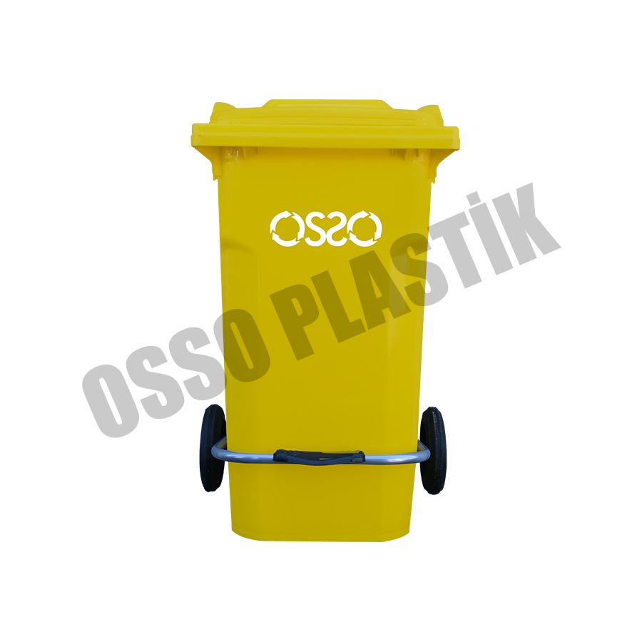 OSSO 100 Litre Pedallı Çöp Konteyneri