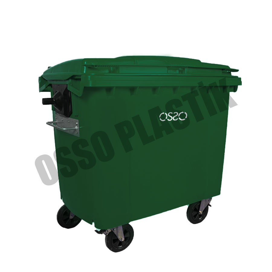OSSO 660 Litre Plastik Çöp Konteyneri