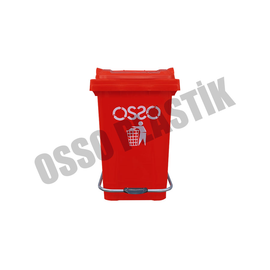 OSSO 50 Litre Pedallı Çöp Kovası