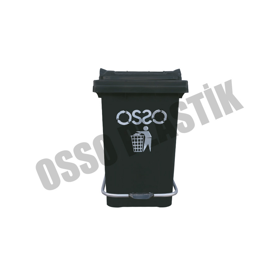 OSSO 50 Litre Pedallı Çöp Kovası
