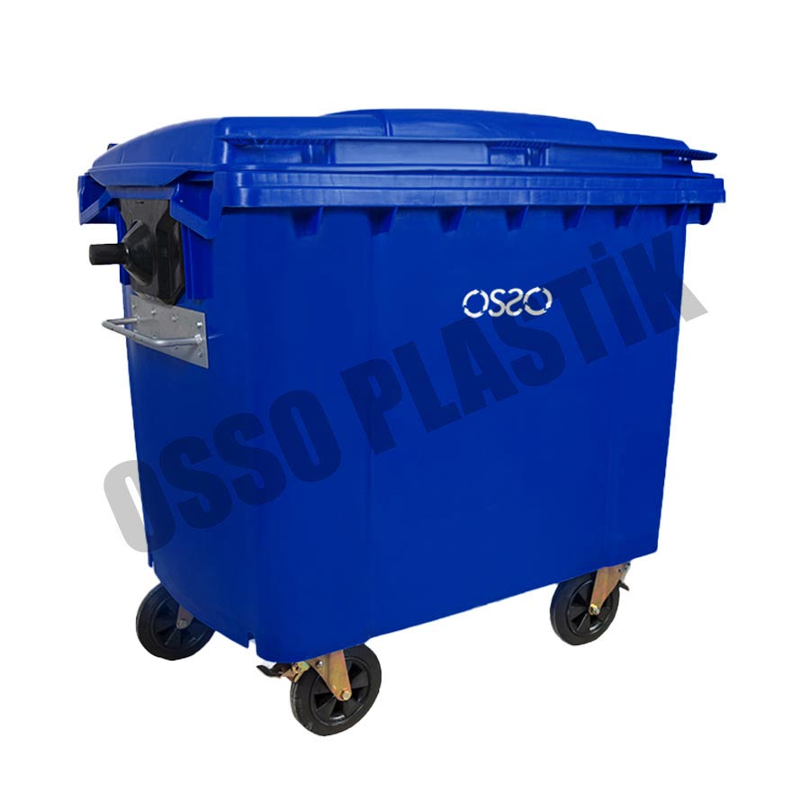 OSSO 770 Litre Plastik Çöp Konteyneri