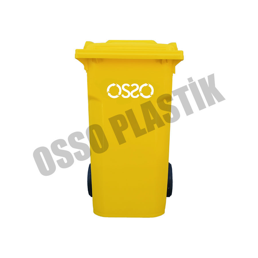 OSSO 100 Litre 2 Tekerli Çöp Konteyneri