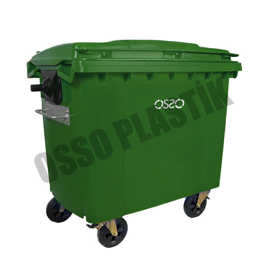 OSSO 770 Litre Plastik Çöp Konteyneri