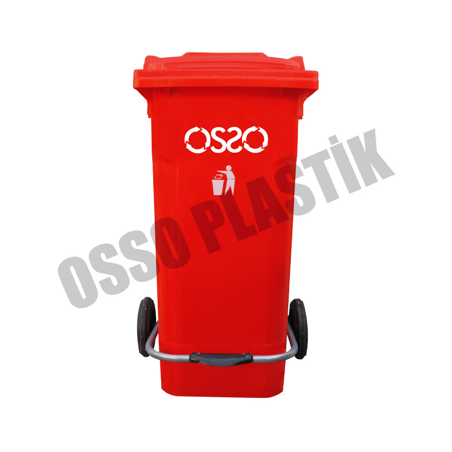 OSSO 120 Litre Pedallı Çöp Konteyneri