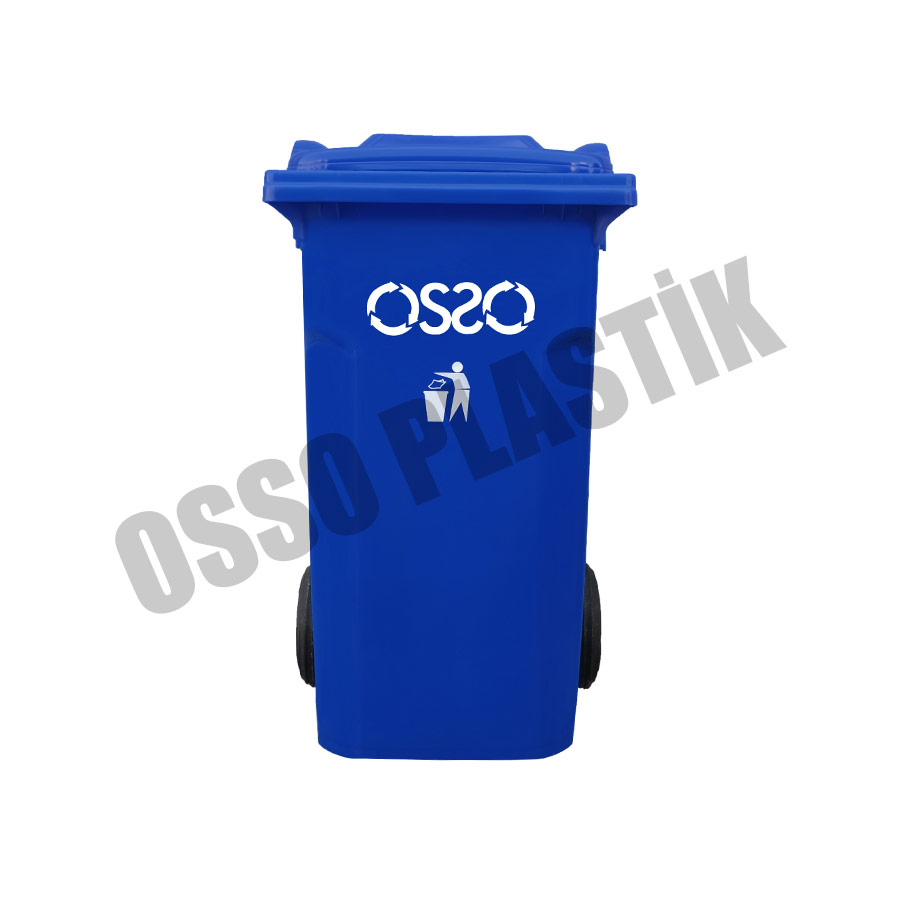 OSSO 100 Litre 2 Tekerli Çöp Konteyneri