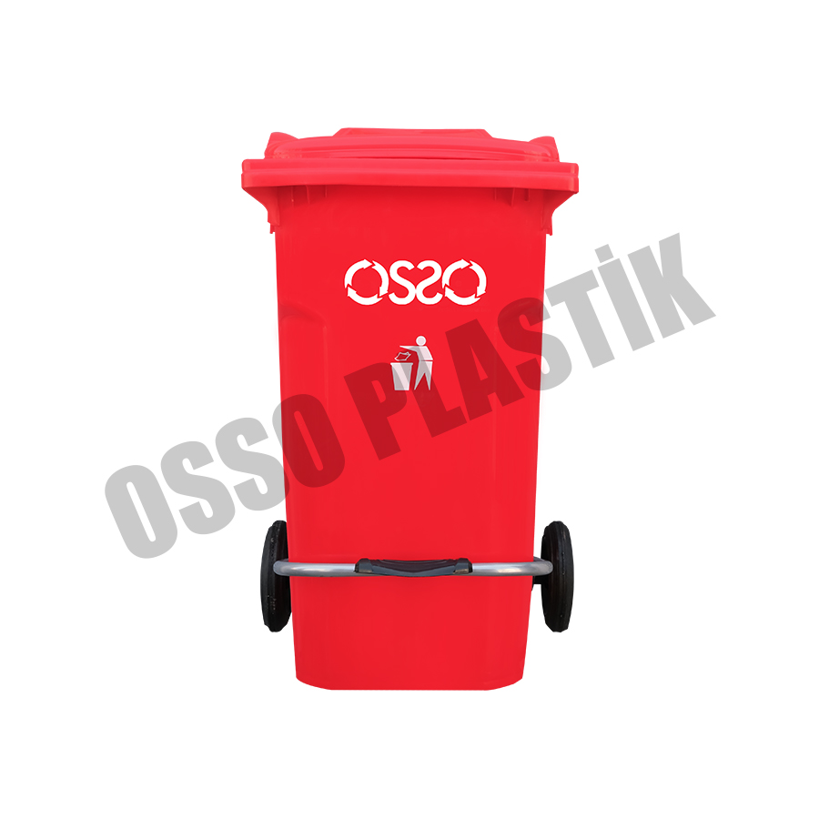 OSSO 100 Litre Pedallı Çöp Konteyneri
