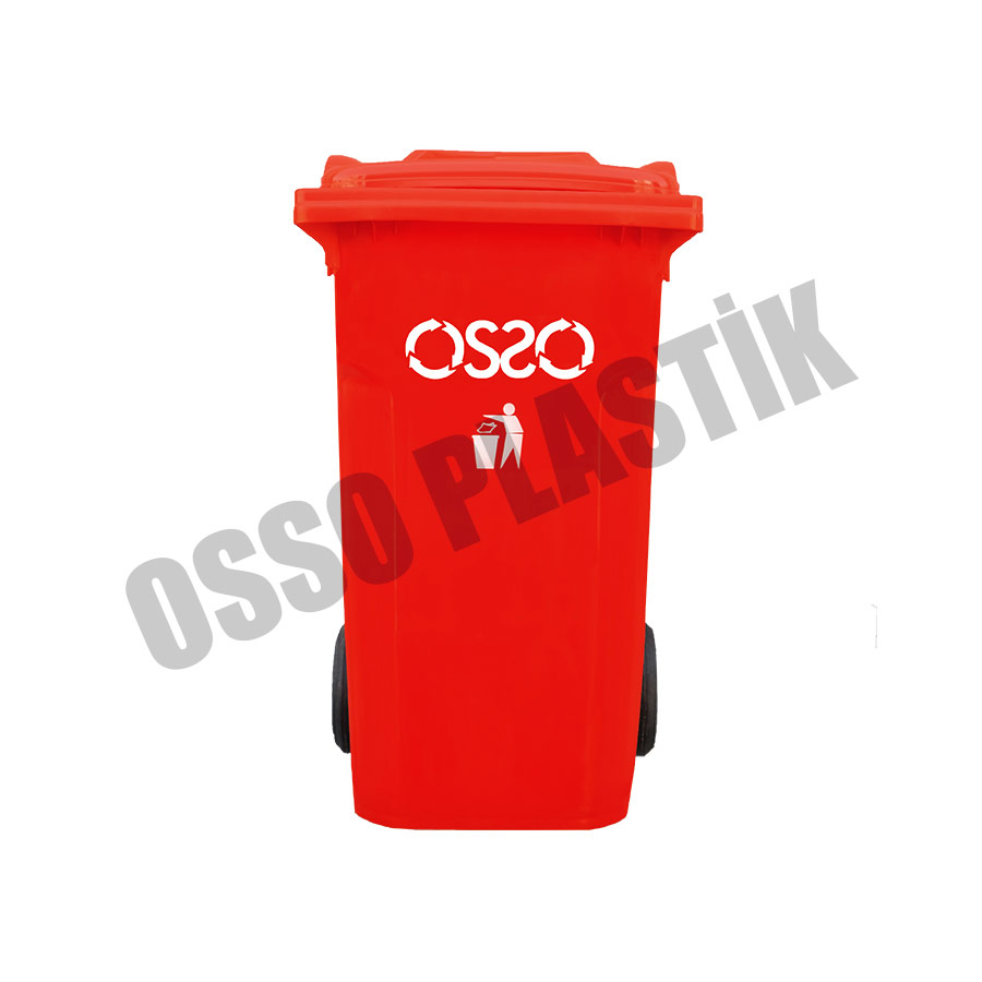 OSSO 100 Litre 2 Tekerli Çöp Konteyneri