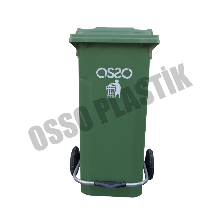 OSSO 120 Litre Pedallı Çöp Konteyneri