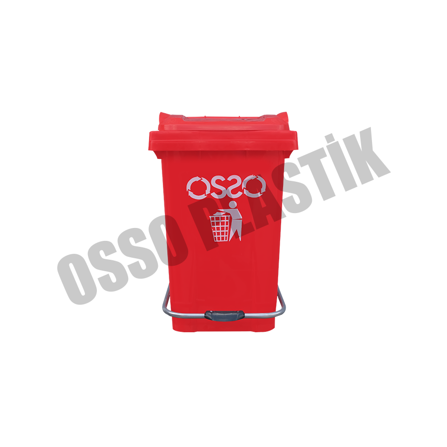 OSSO 50 Litre Pedallı Çöp Kovası
