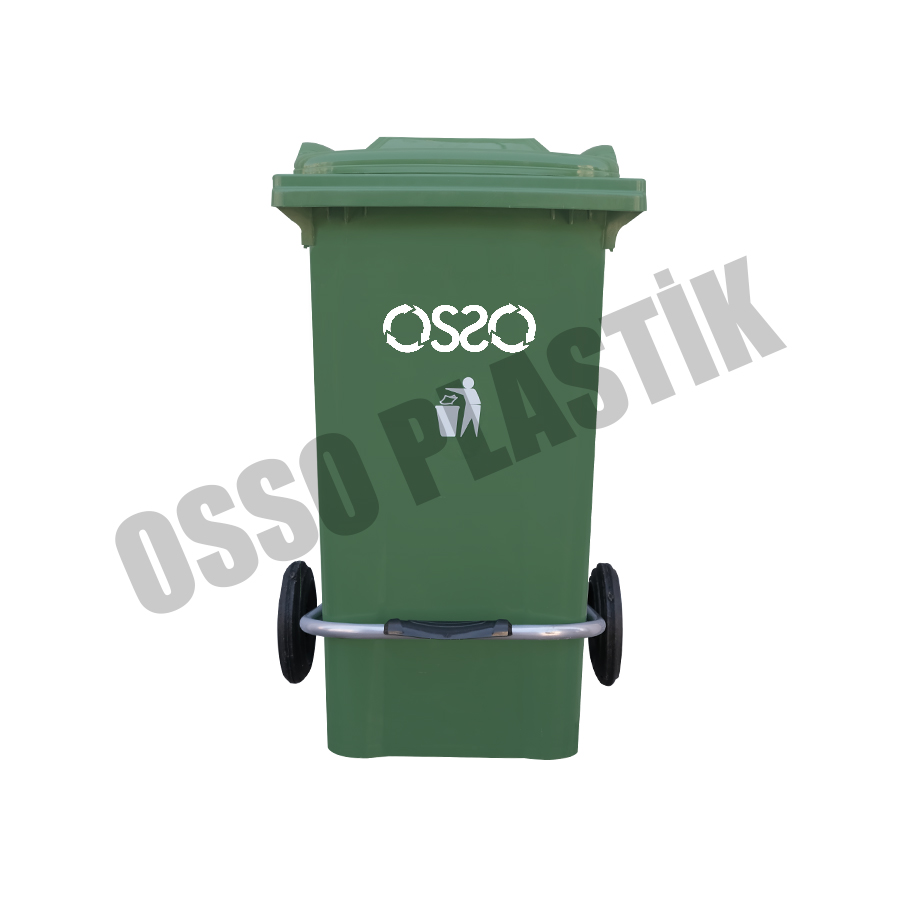 OSSO 100 Litre Pedallı Çöp Konteyneri
