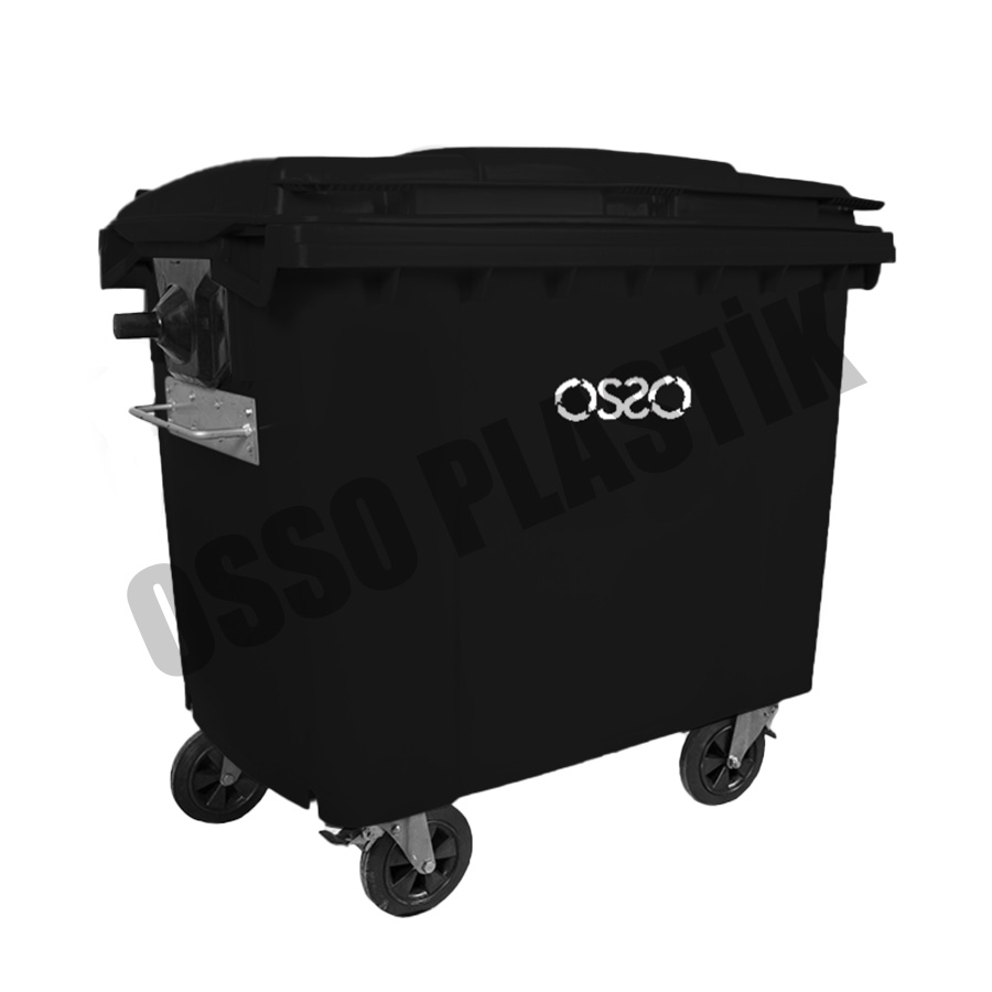 OSSO 770 Litre Plastik Çöp Konteyneri