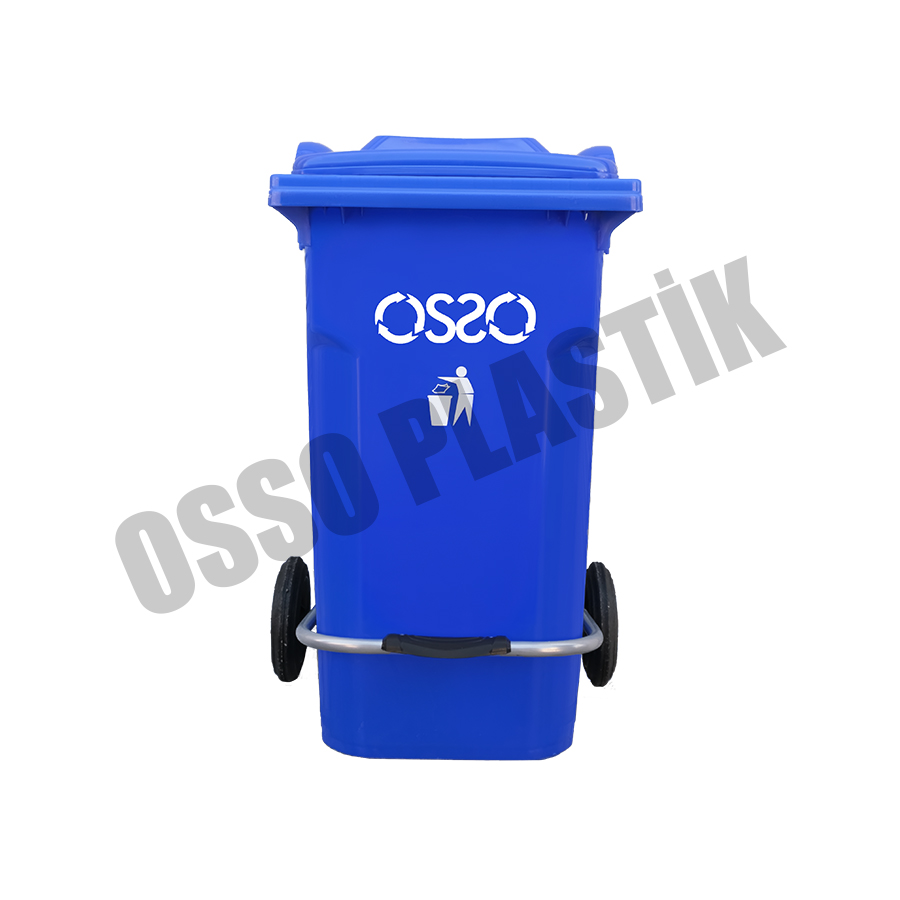 OSSO 100 Litre Pedallı Çöp Konteyneri