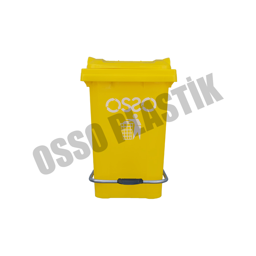 OSSO 60 Litre Pedallı Çöp Kovası