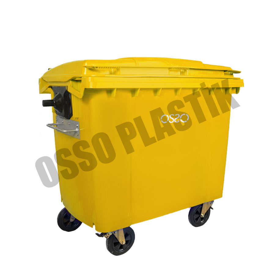 OSSO 660 Litre Plastik Çöp Konteyneri
