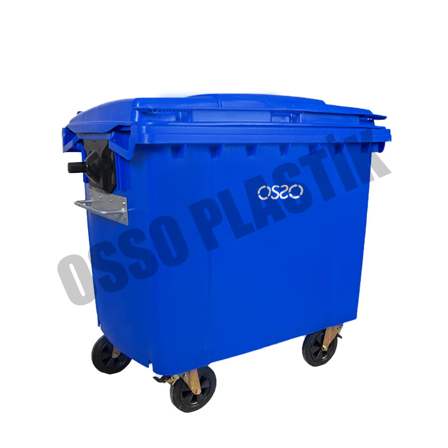 OSSO 660 Litre Plastik Çöp Konteyneri